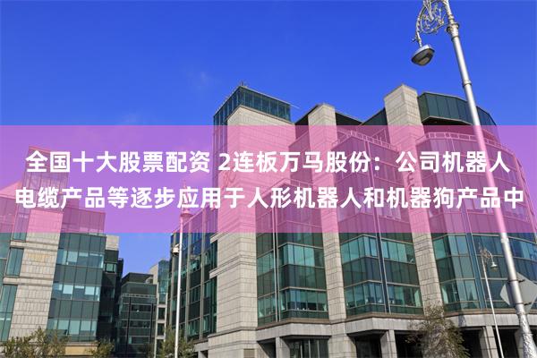 全国十大股票配资 2连板万马股份：公司机器人电缆产品等逐步应用于人形机器人和机器狗产品中