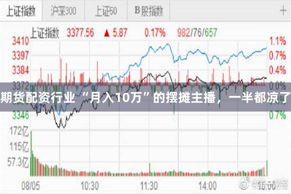 期货配资行业 “月入10万”的摆摊主播，一半都凉了