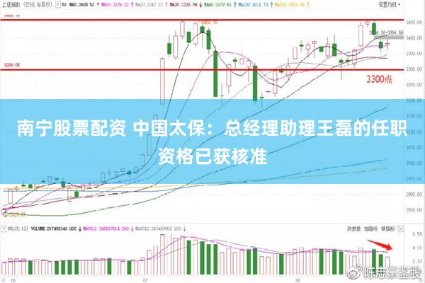 南宁股票配资 中国太保：总经理助理王磊的任职资格已获核准